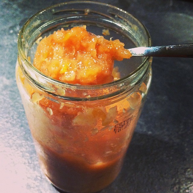 “Juicing Left Over” Lemon Apple Marmalade