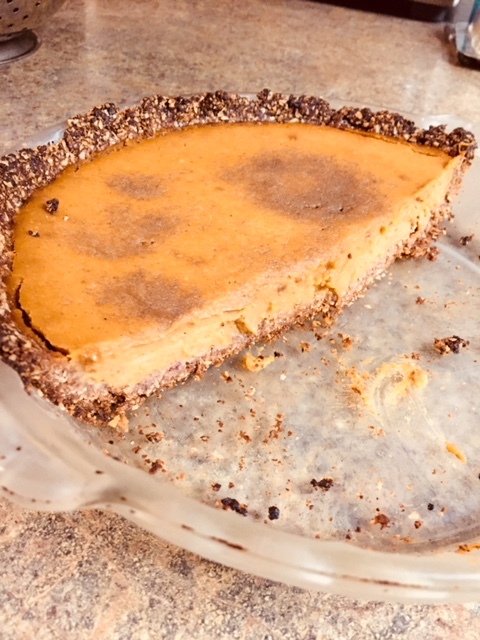 The Best Pumpkin Pie You'll Ever Eat (Gluten and Dairy Free)